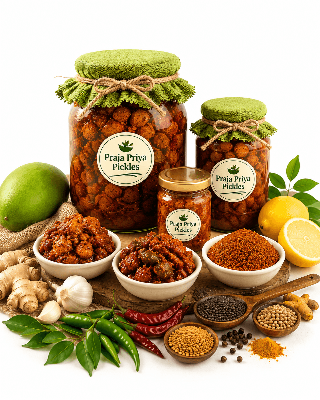 Praja Priya Pickles - 40+ years of authentic Andhra taste